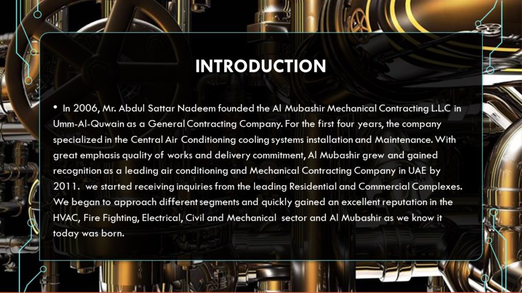 Al Mubashir MEchanical Contracting LLC